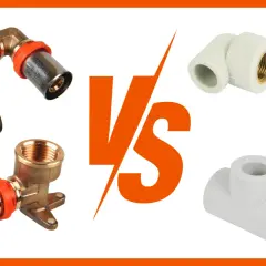 Metalowe złączki hydrauliczne z pomarańczowymi pierścieniami kontra białe złączki z tworzywa sztucznego. Które będą pert?