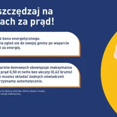 Maksymalna cena za kWh prądu to 0,50 zł netto (0,62 brutto). Dowiedz się, ile kosztuje 1 kWh PGE i jak skorzystać z bonu energetycznego.